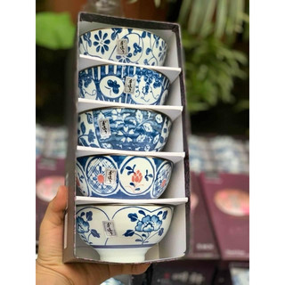 set bát ăn gốm sứ nội địa Nhật