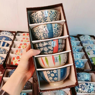 set bát ăn gốm sứ nội địa Nhật
