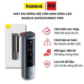 Máy đo nồng độ cồn màn hình led baseus safejourney pro