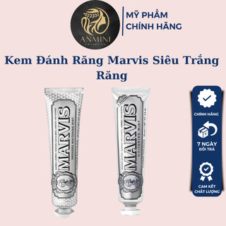 Kem Đánh Răng Làm Trắng Răng Thơm Miệng Marvis Whitening Mint 75ml