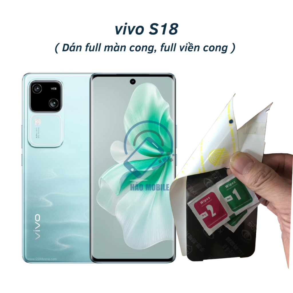 Dán PPF cho vivo S18 ( trong suốt và chống nhìn trộm ) dán full màn cong