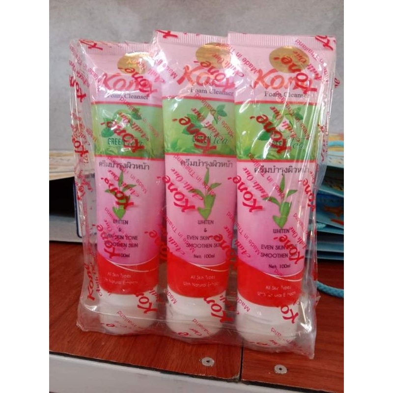 sữa rửa mặt trà xanh kone chính hãng