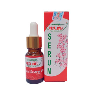 Serum dưỡng da, se khít lỗ chân lông và phục hồi da hoa đào 12ml chính hanhg hoadao