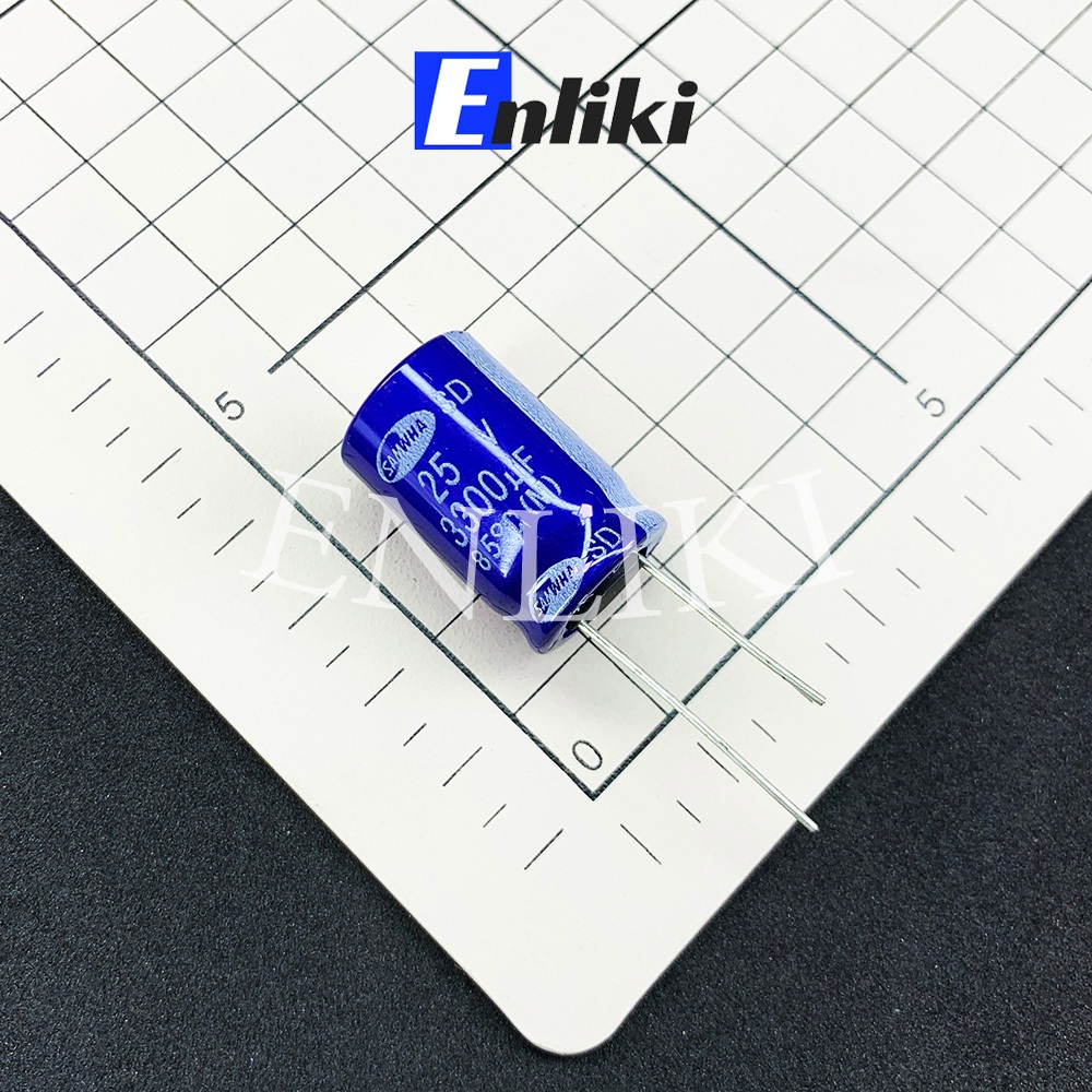 Tụ Hóa 3300uF 25V SAMWHA 16x25mm