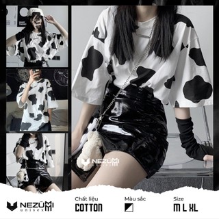 (Sẵn trắng) ÁO PHÔNG TAY LỠ UNISEX NAM NỮ 95% COTTON BÒ SỮA
