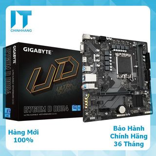 Bo mạch chủ mainboard gigabyte b760m d ddr4 - vĩnh xuân hoặc viết sơn phân phối