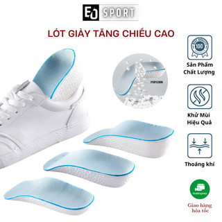 Lót Giày Tăng Chiêu Cao Nửa Bàn Chân Chống Sốc Êm Ái Thoáng Khí Phù Hợp Giày Nam Nữ - Eo.sportdz