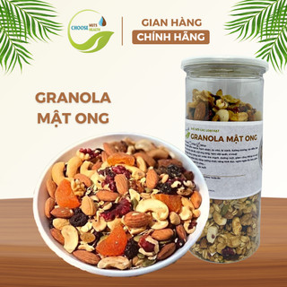 Granola Mật Ong (20% Yến Mạch 80% Hạt, Trái Cây)