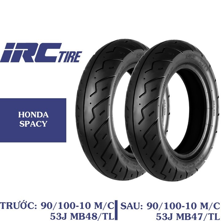 Lốp xe máy Inoue (IRC) cho Honda Spacy 90/100-10