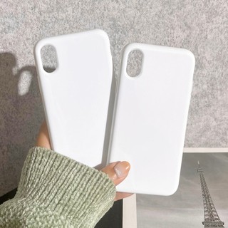 Ốp Lưng Silicon Màu Trắng Bóng