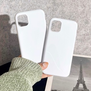 Ốp Lưng Silicon Màu Trắng Bóng