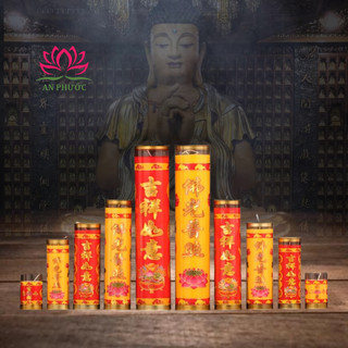 1 cặp nến bơ xinxin hong loại cháy 3 ngày và 1 ngày