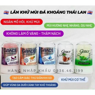 Lăn Nách Khử Mùi Đá Khoáng GRACE Thái Lan