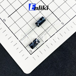 [Mã ELHACE giảm 4% đơn 300K] 5 Chiếc Tụ 100uF 25V kích thước 6x7mm