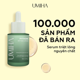 Mỡ trăn nguyên chất UMIHA (30ml) - Mỡ trăn không mùi hôi, thẩm thấu nhanh, không gây bết dính