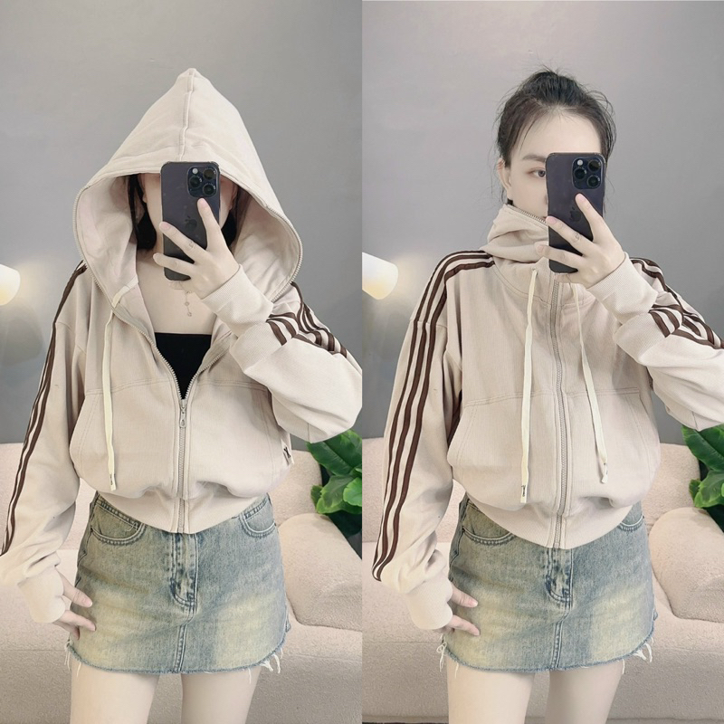 ÁO KHOÁC SỌC TAY NỮ NHIỀU MẪU, ÁO KHOÁC CHẠY SỌC TAY