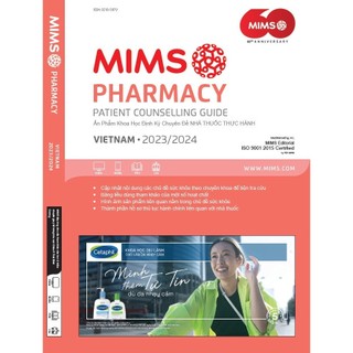 Sách - Mims Pharmacy 2023/2024 Ấn phẩm khoa học định kỳ Nhà Thuốc Thực hành