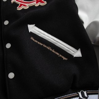 Áo Varsity NEWSEVEN Acanthus Jacket (form boxy) AKVS.299