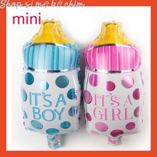 Bóng Bay Hình Bình Sữa mini