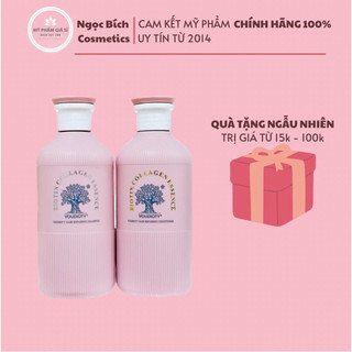 Dầu gội xả Biotin collagen essence pink 500ml