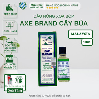 10ml Dầu Cây Búa MALAYSIA Nước Trắng Axe Brand CHÍNH HÃNG