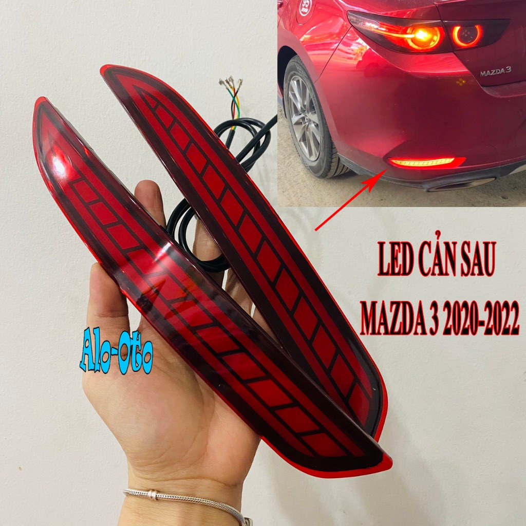 Đèn led gầm xe Mazda 3 2020 2021 2022 2023 2024 . led cản sau mazda 3 từ đời 2020 đến 2024