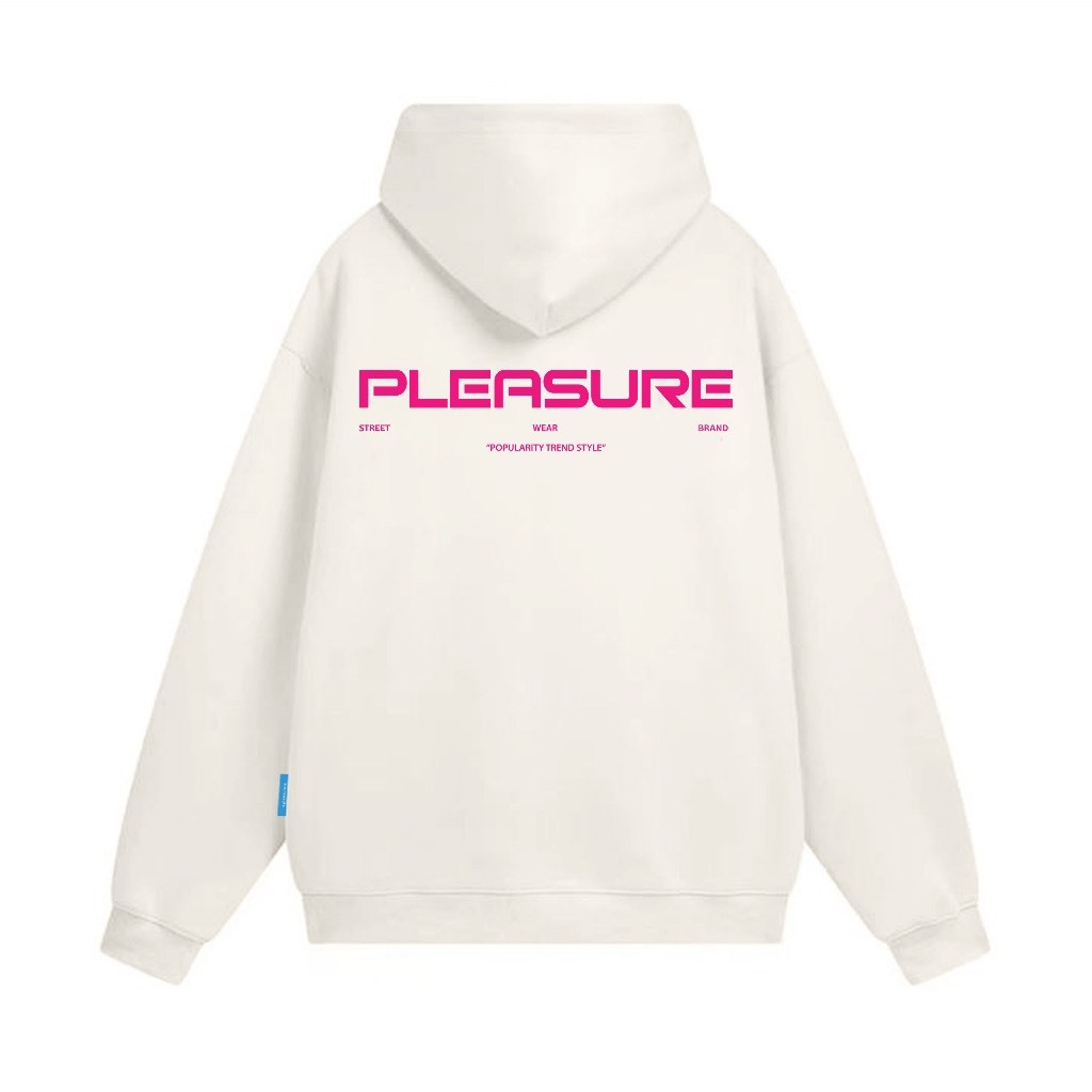 Áo hoodie PLEASURE form rộng mũ 2 lớp tay phồng chất nỉ bông 100%cotton | BigBuy360 - bigbuy360.vn