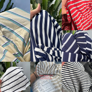 Vải thun 100% cotton co dãn 2