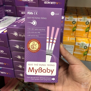 Que Thử Rụng Trứng Mybaby - Hộp 12 Que - WeHappy