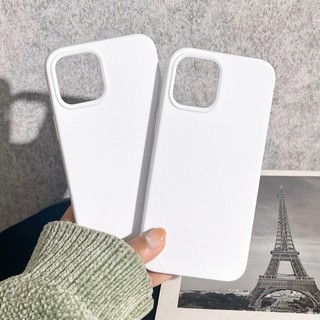 Ốp Lưng Silicon Màu Trắng Bóng