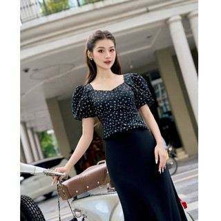 Olv - áo magnolia fleur top