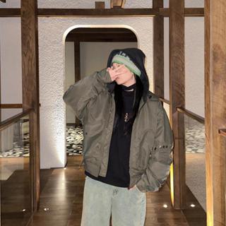 áo khoác bomber chất pilot chống nước nhẹ có lót phao trần trám form rộng nhabachtuoc