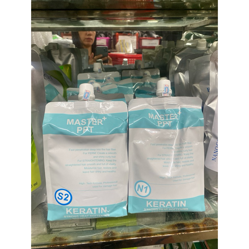 kem uốn ép tóc karseell túi 1000ml