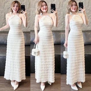ĐẦM BODY REN GẮN HOA