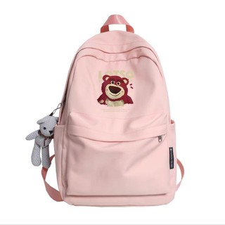 Balo Ulzzang gấu losto thời trang đi học nam nữ Balo nam nữ đi học, balo du lịch balo đựng laptop