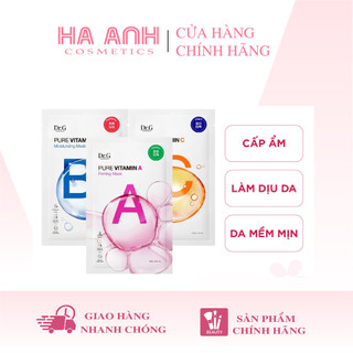 Mặt nạ giấy dr.g pure pure vitamin mask 23g