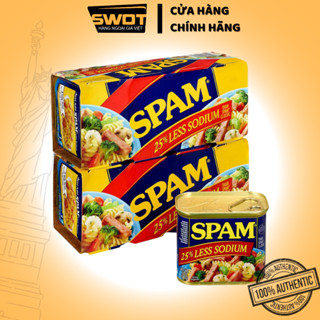  Combo Lốc Thịt hộp SPAM Hormel Foods Mỹ 340g Thịt heo hộp Mỹ thơm ngon đậm vị giàu chất dinh dưỡng 