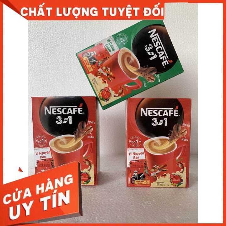 Hộp Cà Phê Nescafe 3in1 (20 gói x 16g)