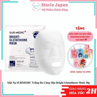 Mặt Nạ SURMEDIC Trắng Da Căng Mịn Bright Glutathione Mask 30g