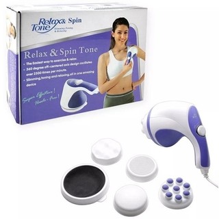 Máy Massage Cầm Tay Relax & Spin Tone 5 Đầu.