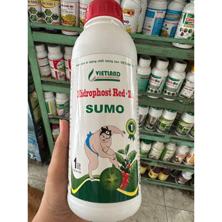 HIDROPHOST RED-Zn chai 1 lít phân bón giàu dinh dưỡng kích rễ mạnh- tạo mầm hoa- phát triển cân đối