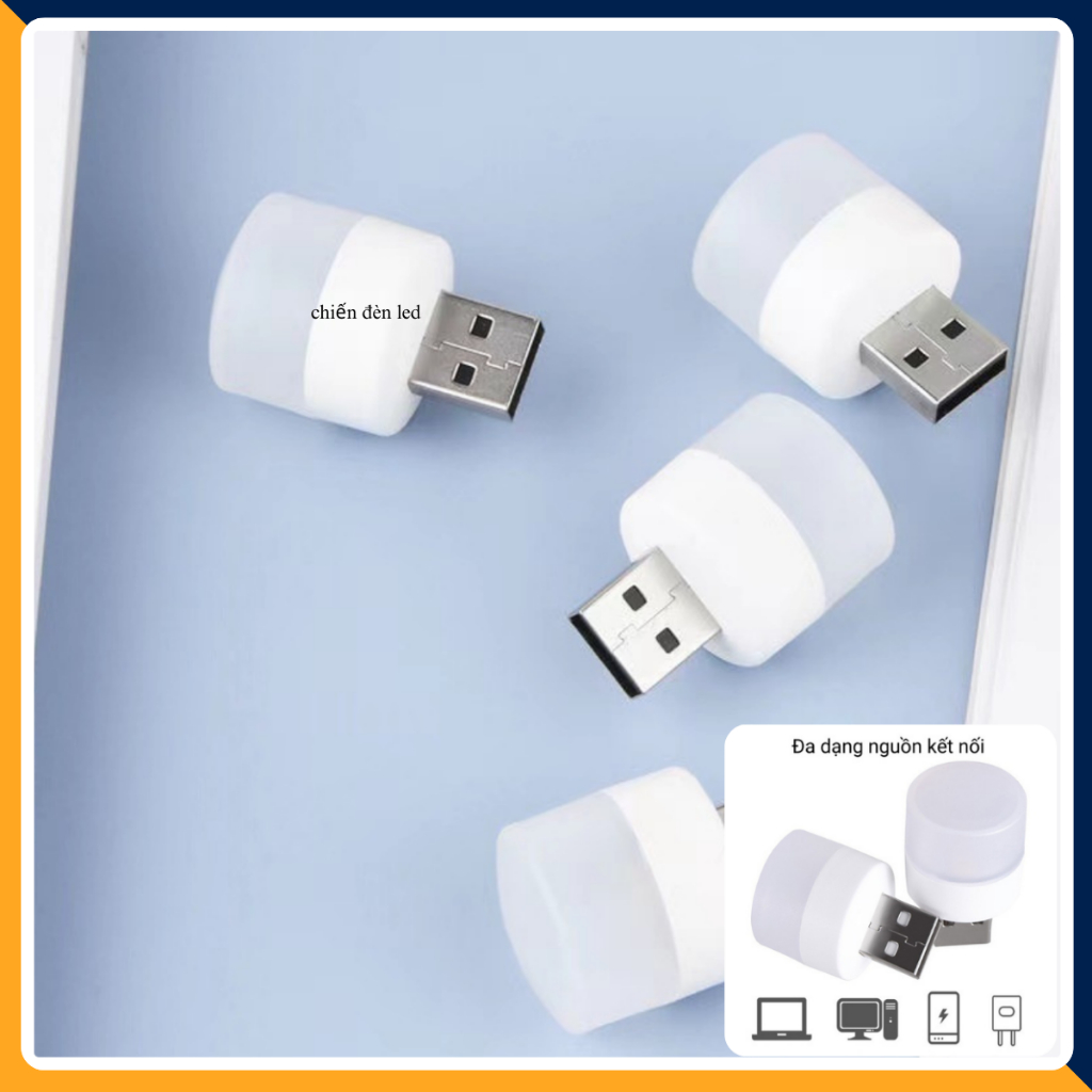 Đèn led mini, đèn ngủ đọc sách bảo vệ mắt cống USB