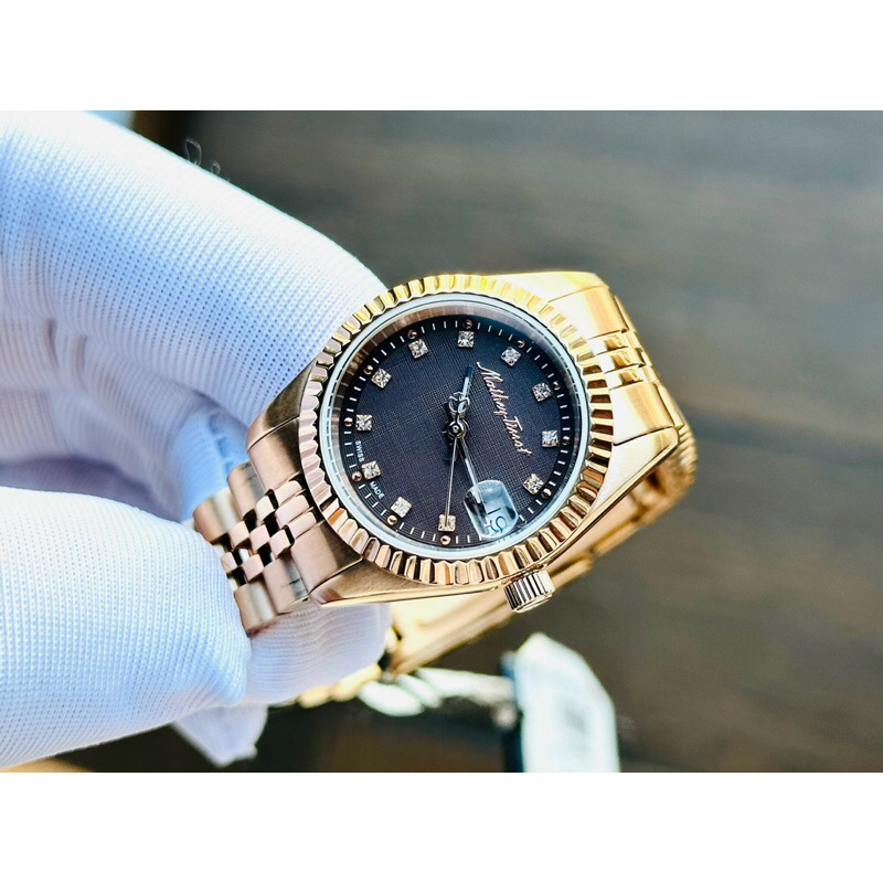 Đồng hồ nữ dây thép Mathey Tissot D710PRM