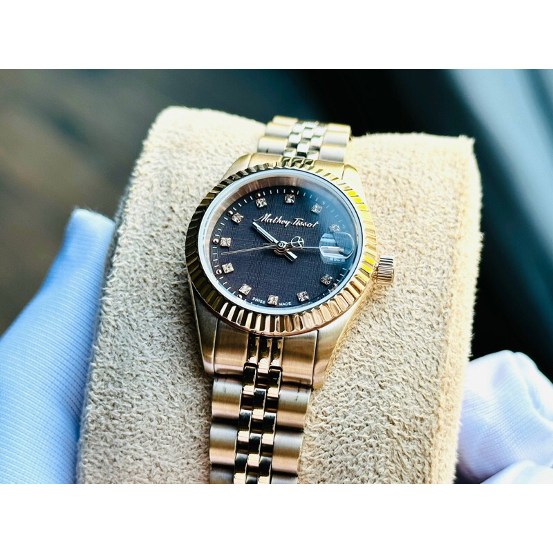 Đồng hồ nữ dây thép Mathey Tissot D710PRM