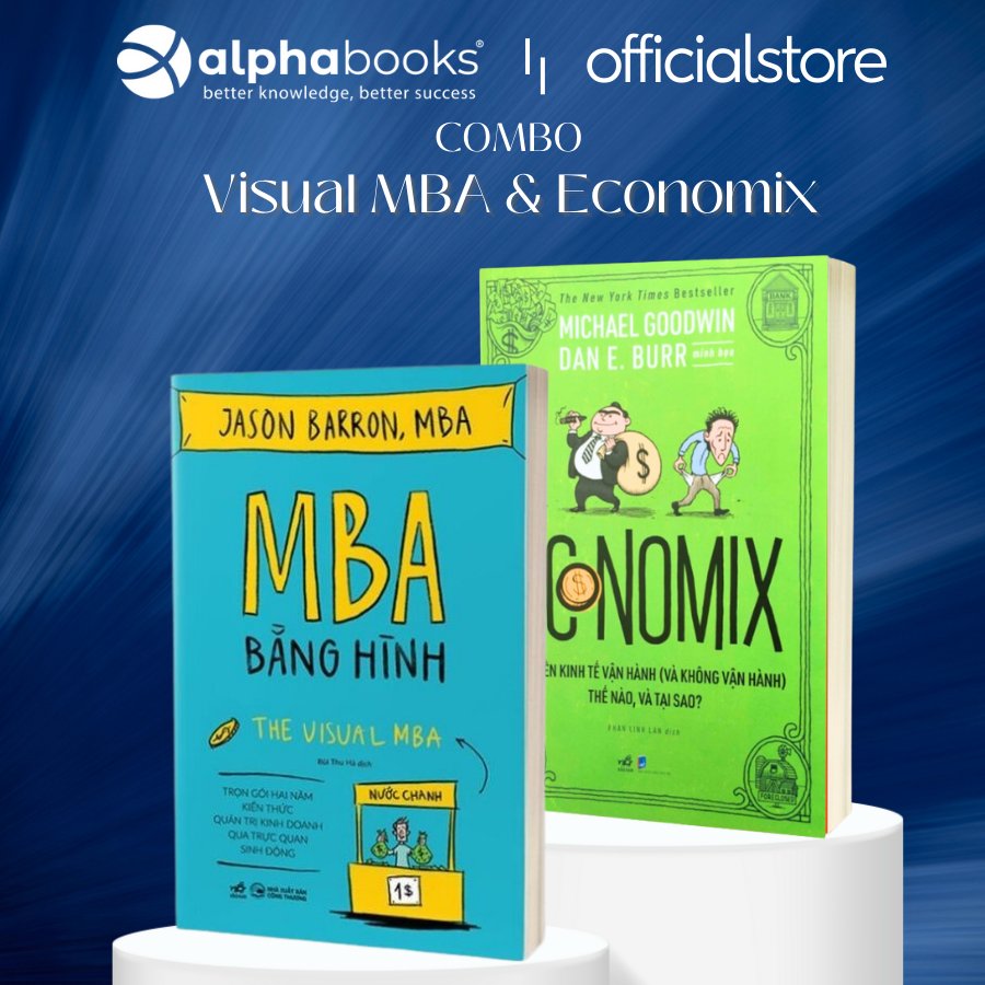 Sách - Lẻ/Combo: MBA Bằng Hình + Economix Các nền kinh tế vận hành Thế nào Và Tại Sao - Nhã Nam