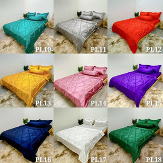 BỘ DRAP GIƯỜNG PHI LỤA BÓNG CAO CẤP - Bộ chăn ga giường phi lụa cao cấp đủ kích thước