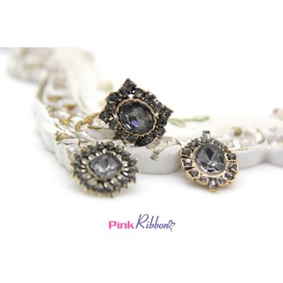 Charm cao cấp đá ghi các loại phụ kiện thời trang, gắn lên phụ kiện tóc, làm phụ kiện nơ bờm kẹp tóc, DIY