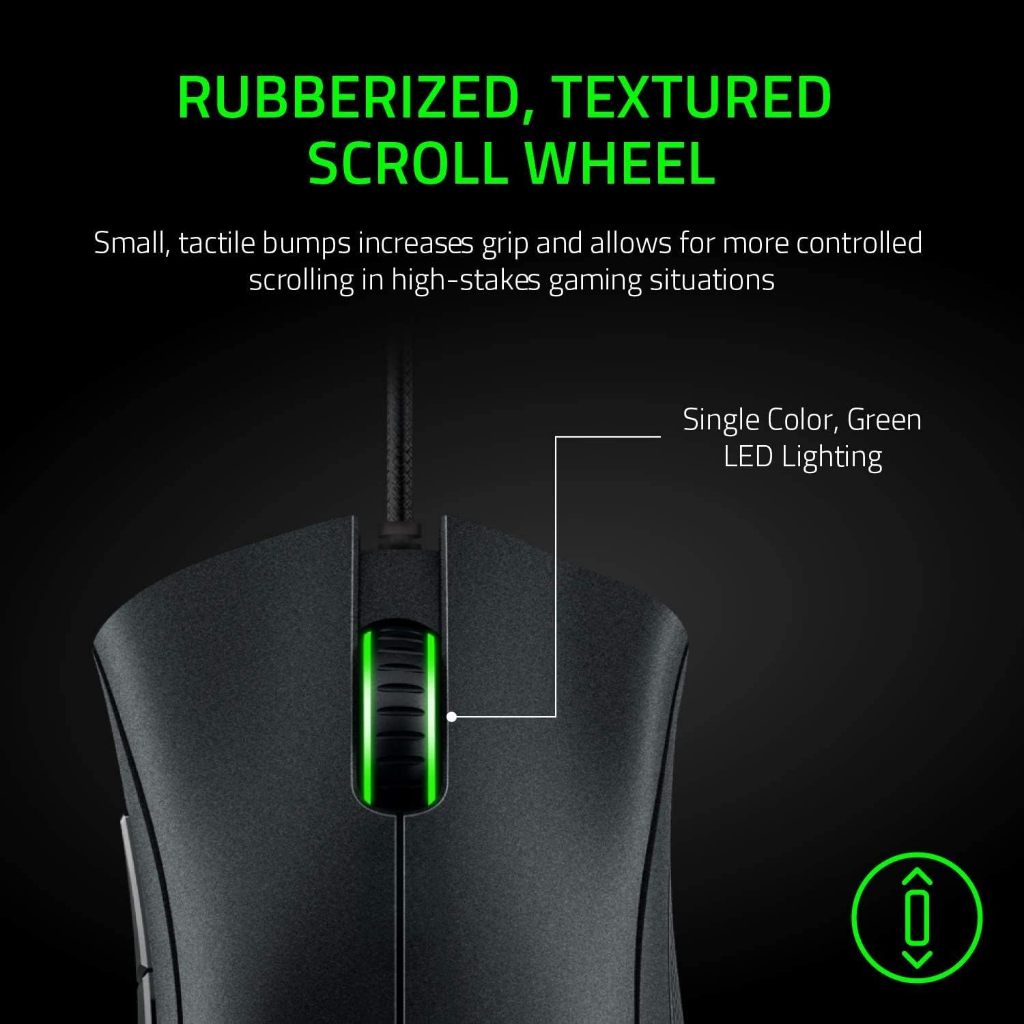 Chuột Gaming Razer DeathAdder Essential | Quang Học 6,400 DPI | 5 Nút Lập Trình | Công Tắc Cơ | Led Đơn | Đệm Cao Cu | BigBuy360 - bigbuy360.vn