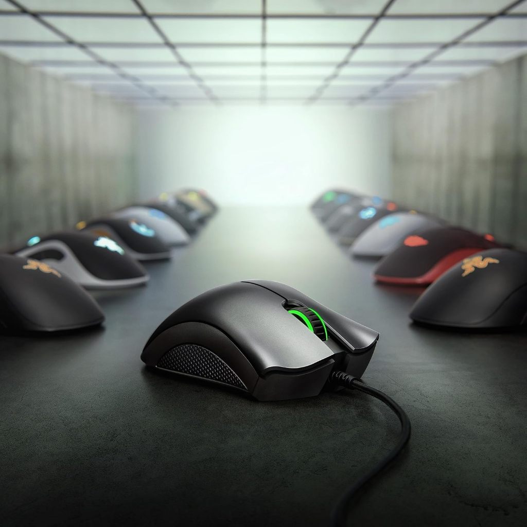 Chuột Gaming Razer DeathAdder Essential | Quang Học 6,400 DPI | 5 Nút Lập Trình | Công Tắc Cơ | Led Đơn | Đệm Cao Cu | BigBuy360 - bigbuy360.vn