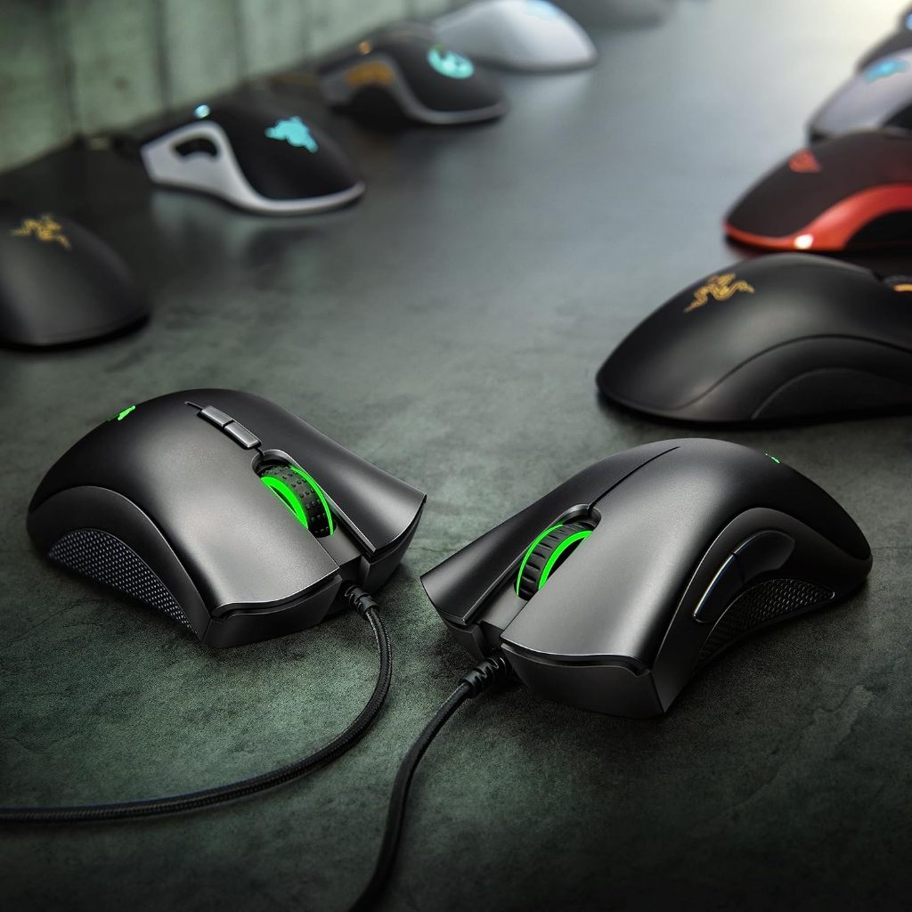 Chuột Gaming Razer DeathAdder Essential | Quang Học 6,400 DPI | 5 Nút Lập Trình | Công Tắc Cơ | Led Đơn | Đệm Cao Cu | BigBuy360 - bigbuy360.vn